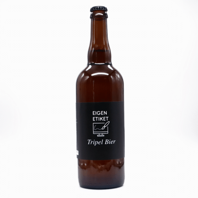 Op Bestelling: Tripel bier 75cl