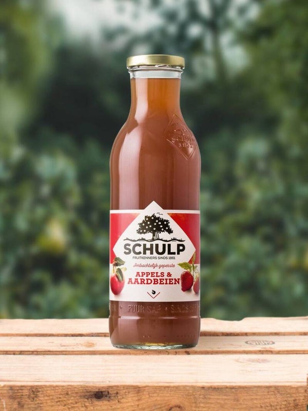 Appels & Aardbeiensap – 750 ml