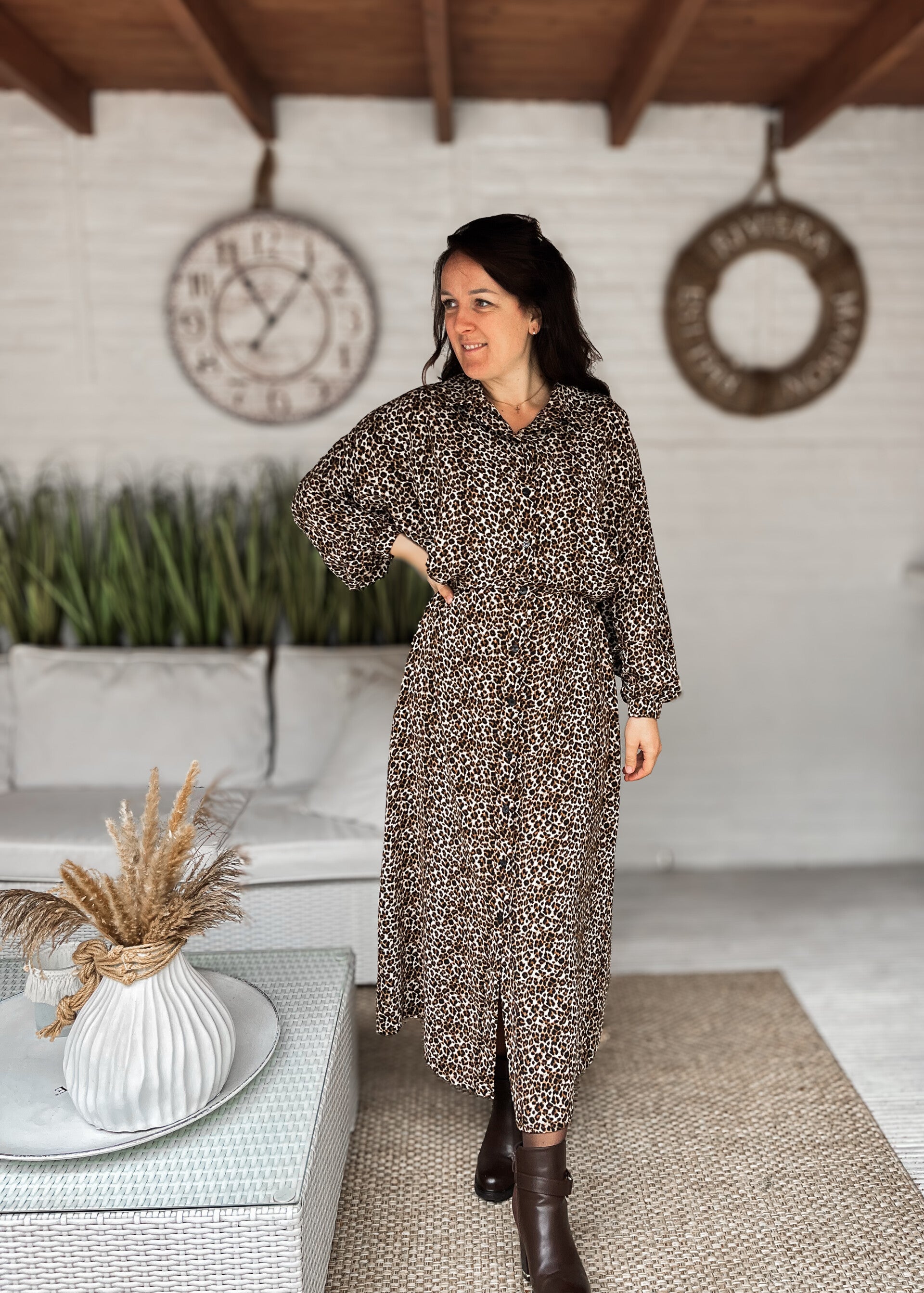Jurk Ilana- Panterprint