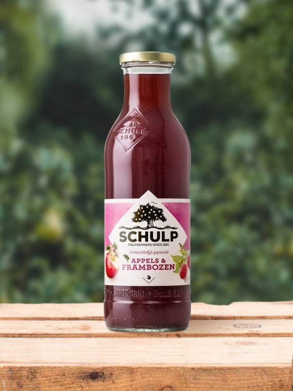 Appel & Frambozensap 750ml