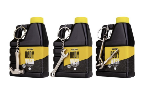 BATH + BODY TOOLKIT 200ml body wash + sleutelhanger