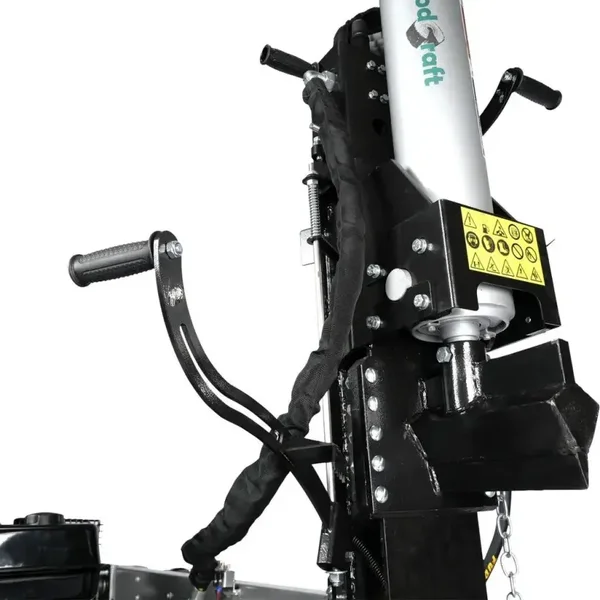 fendeur de bûches à essence 35t Fendeur vertical mobile de 11,5 CV & 61 cm de longueur de fente