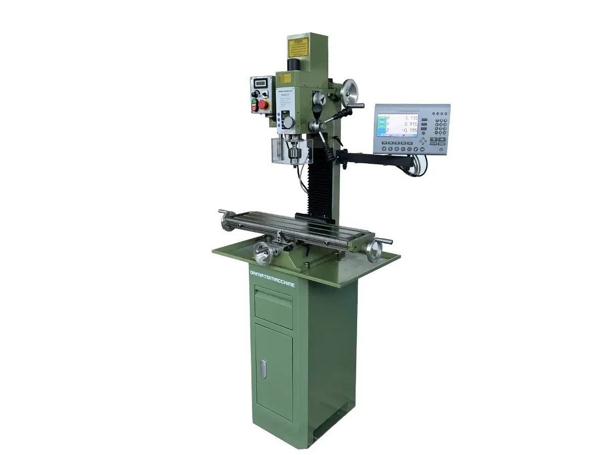 Fraiseuse d'établi à métaux Elektra 2.0 DRO 3 axes