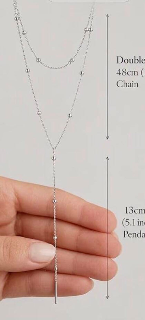 double collier plongeant
