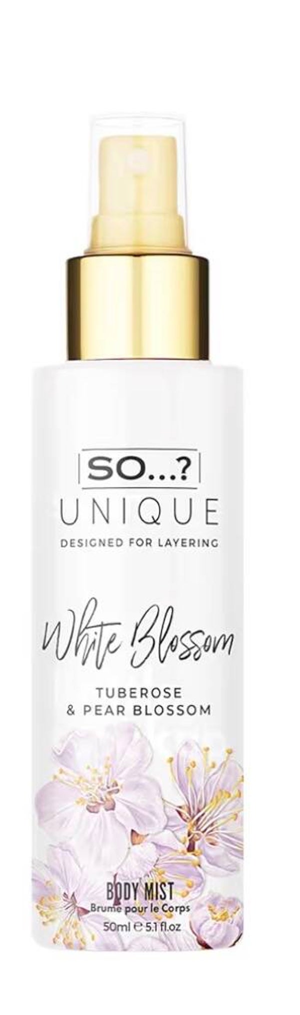 brume corporelle unique white blossom  50 ml