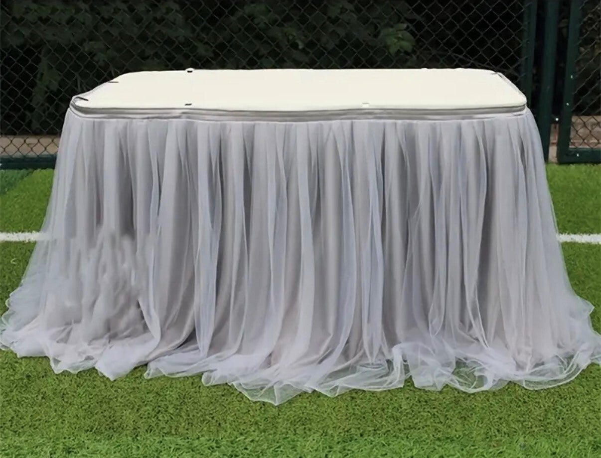 Ballerina Tulle Table Skirt