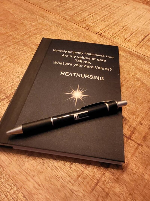 Notitieblok met pen