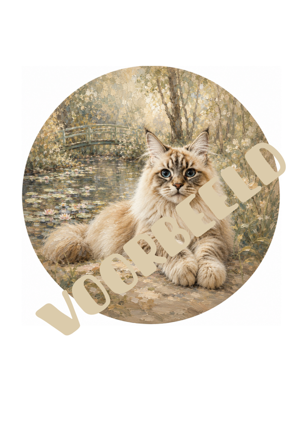 Impressionistische Kat