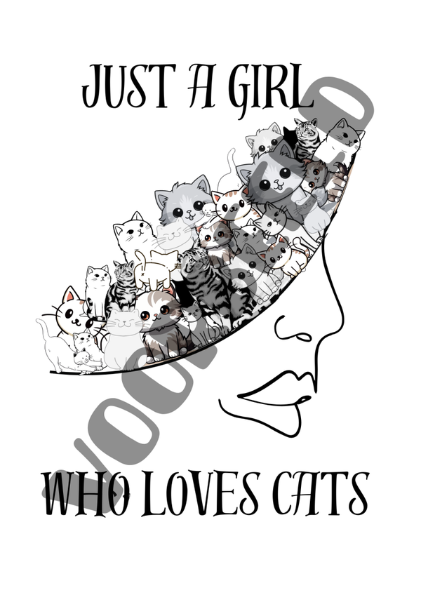 Just a girl who likes cats