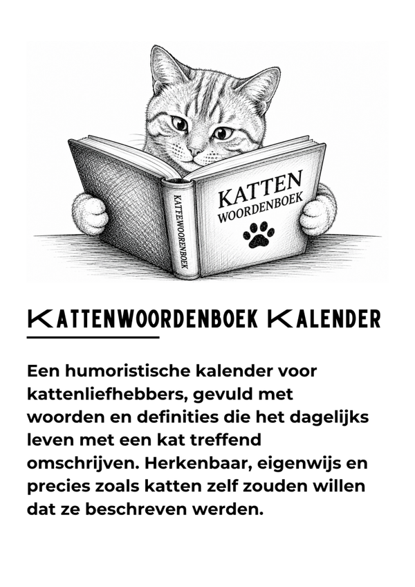 Kattenwoordenboek Kalender