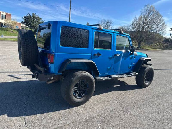 Jeep blue 2014 4x4
