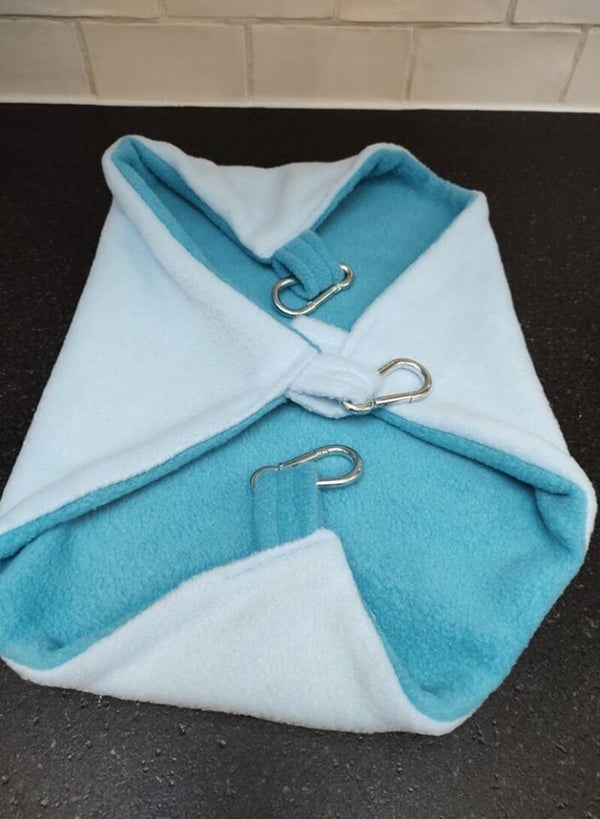 Hangmat - PROMOTIE - Babyblauw met blauw
