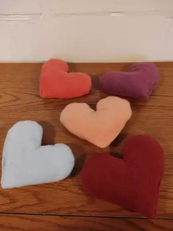 Hartje Fleece - Baby blauw - PROMOTIE