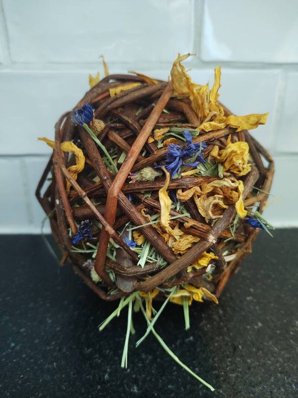 Gevulde wilgenbal - zomervariant