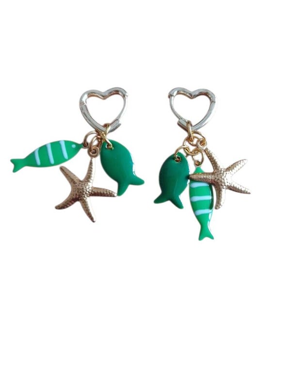 Verliefde Green Fish