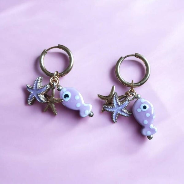 Purple Dotted Fish