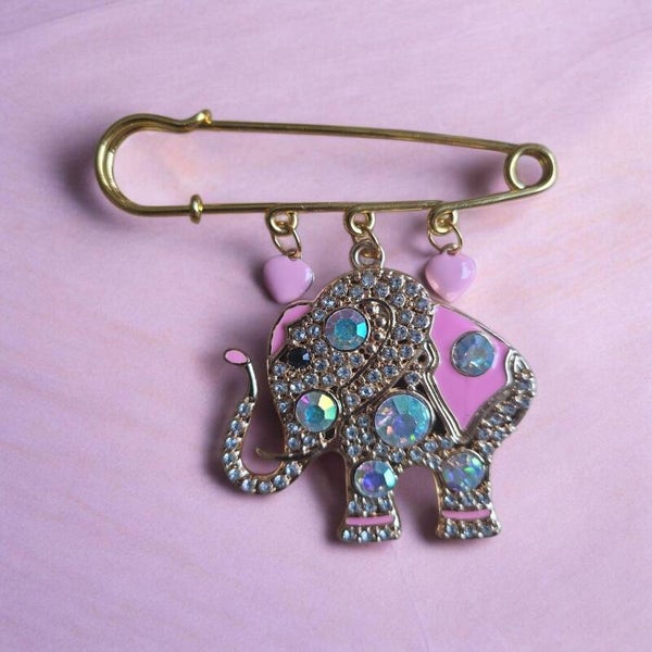 Olifanten Broche