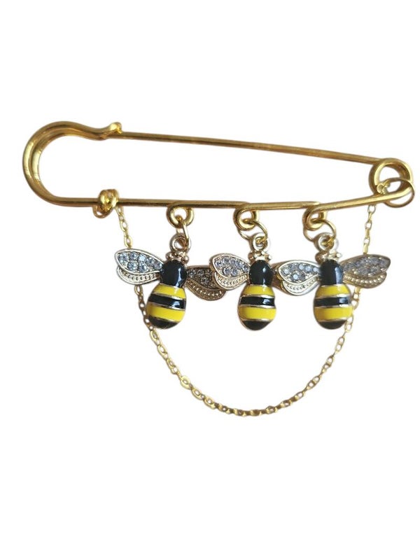 Bees Broche