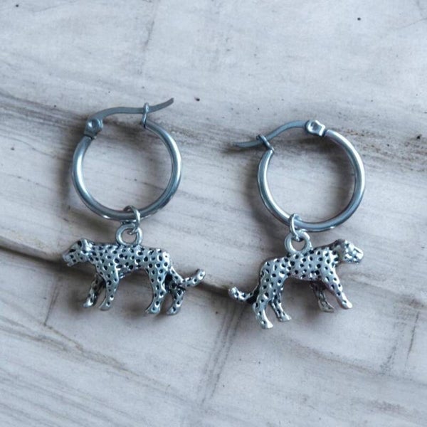 Leopard zilverkleur