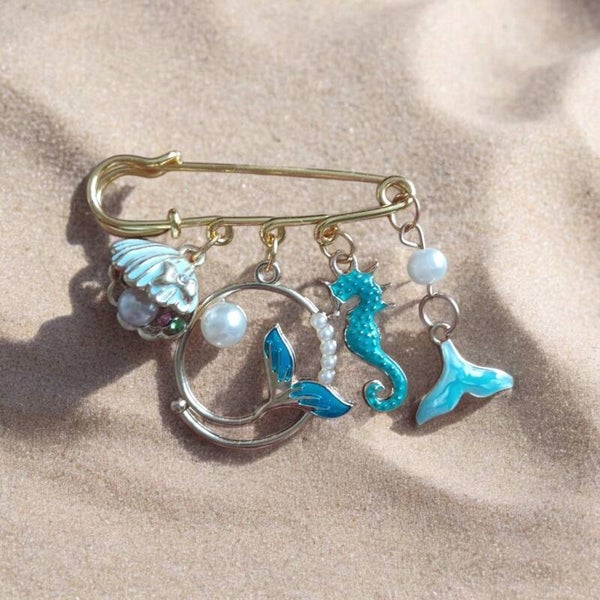 Seahorse blue