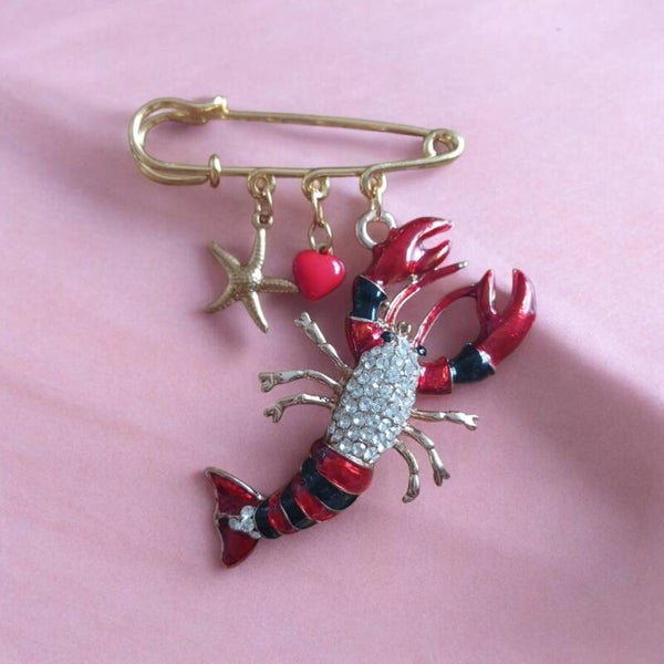 Kreeft Broche