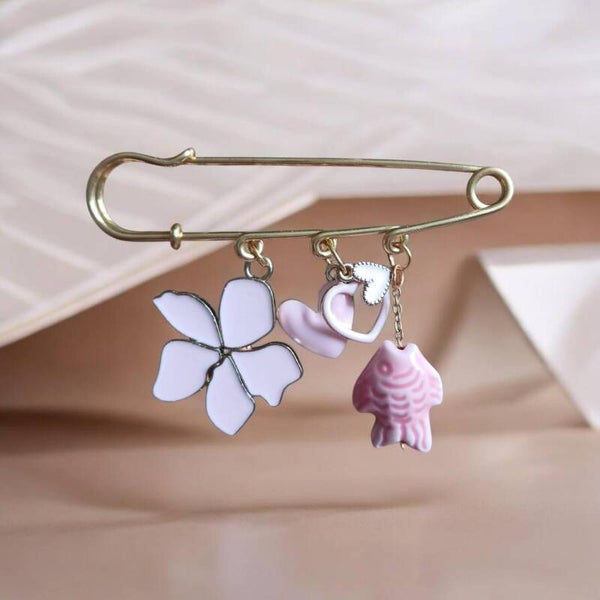 Vrolijke Broche Roze