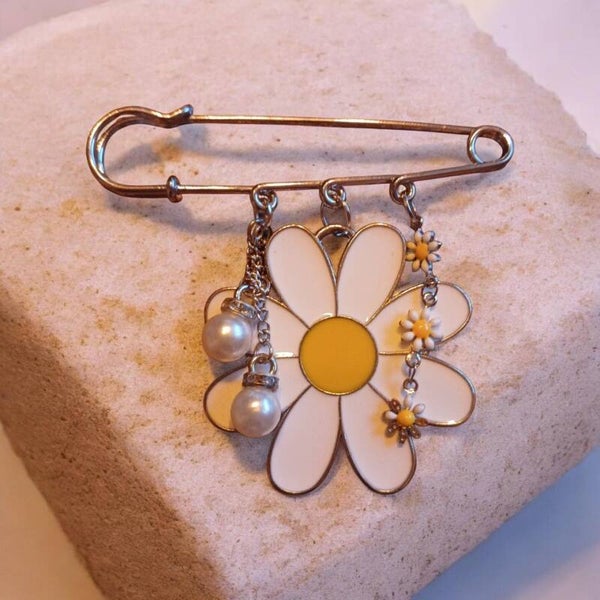 Bloemen Broche