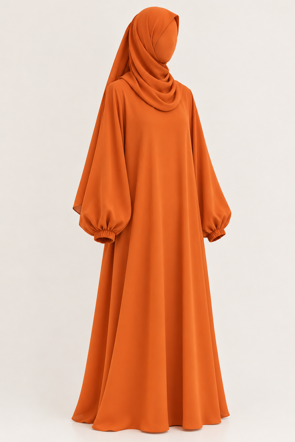 Orange Abaya