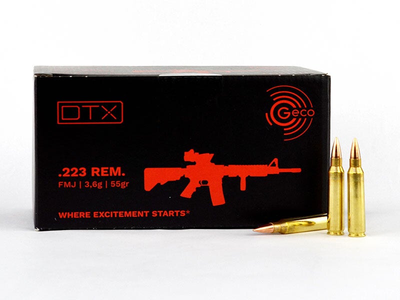 GECO .223 Rem. DTX 55grs  150 Schuss