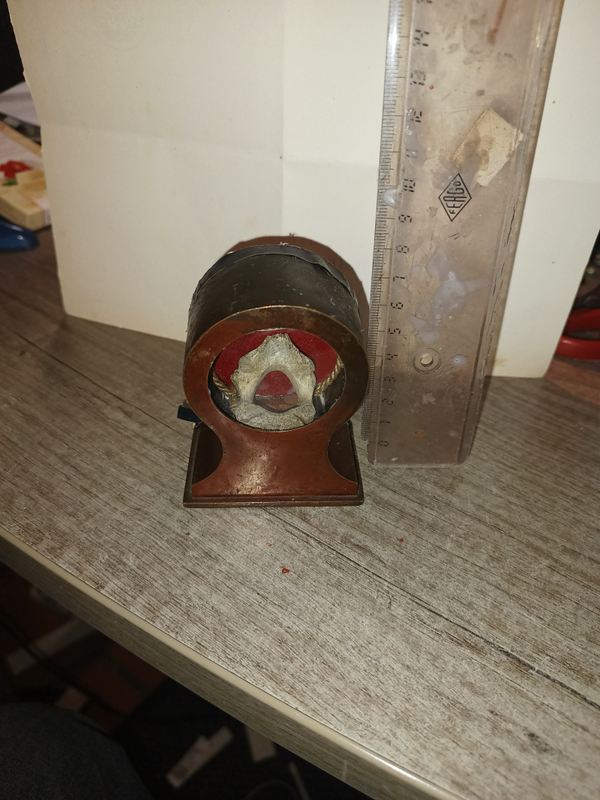 saint cecilia relic and document big piece of bonne