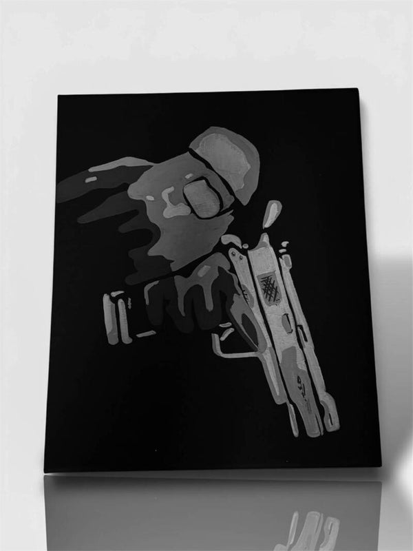 Hand Painted Acrylic Artwork