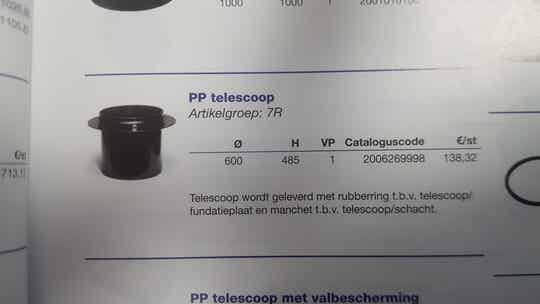 Tegra PP Telescoop 600