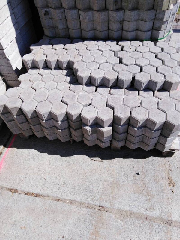 Dia-Lock stenen met schijnvoeg ( 22 E )