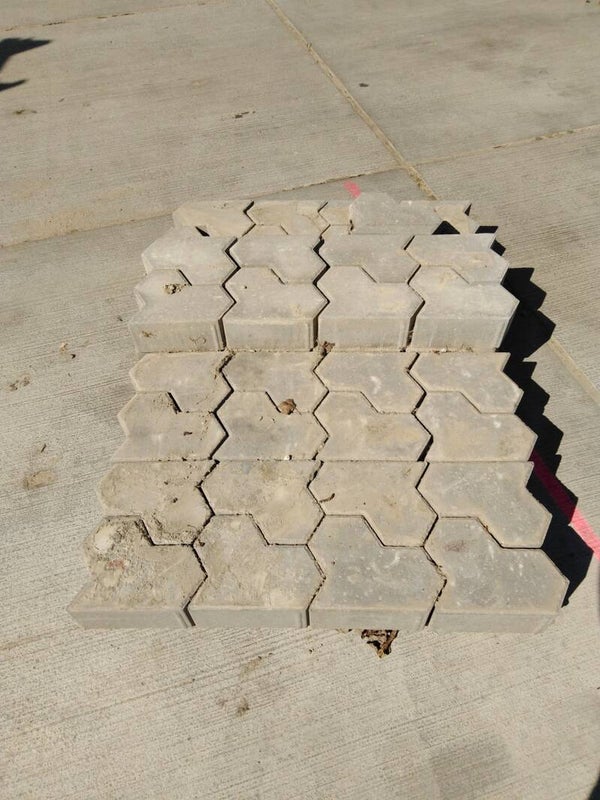 Dia-Lock kantstenen zonder schijnvoeg ( 33 E2 )