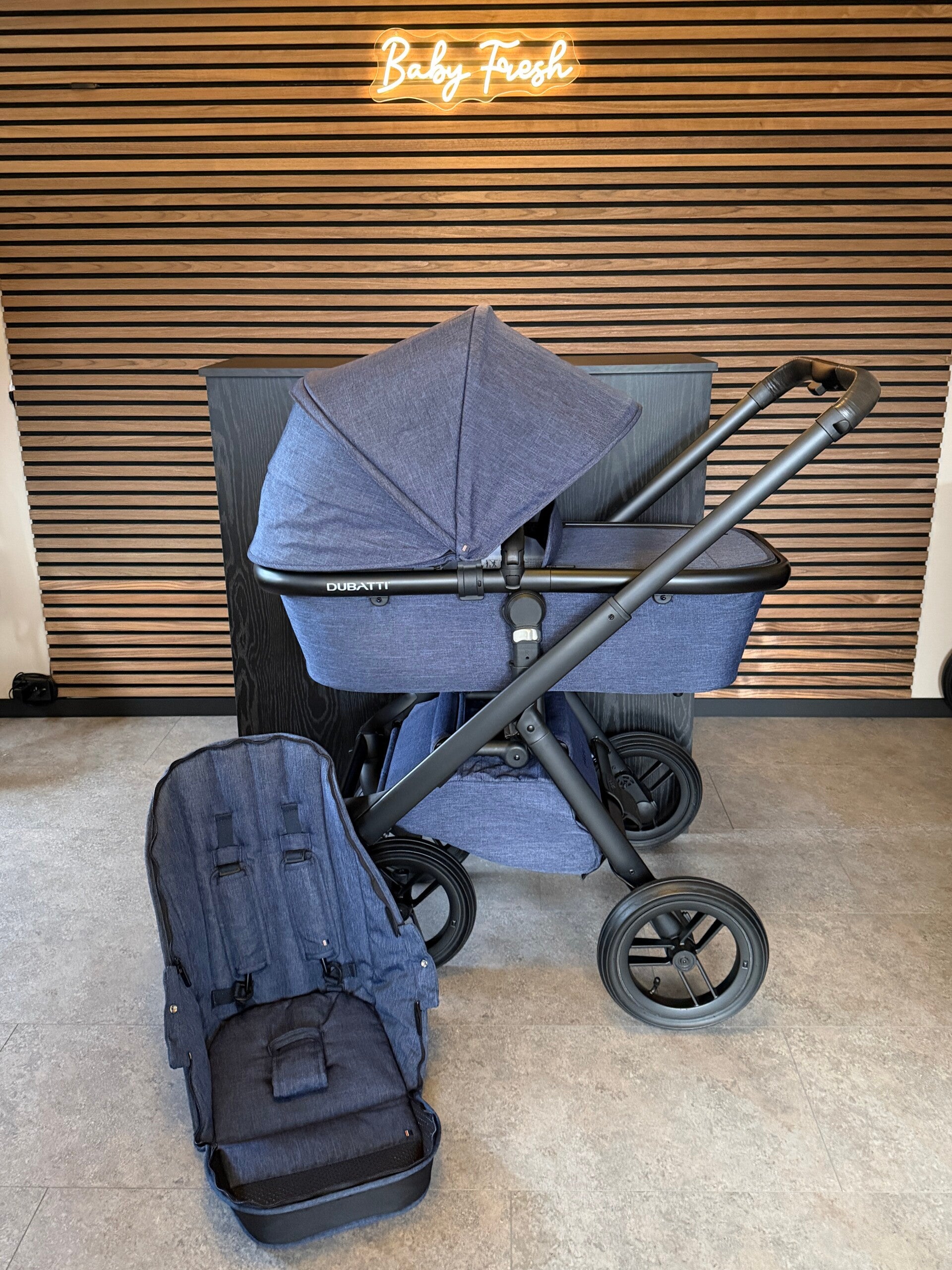 Dubatti E4 CLine • Navy Blue Melange