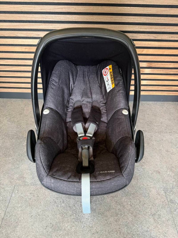 Maxi-Cosi Pebble Plus • Antraciet gemêleerd • Refurbished