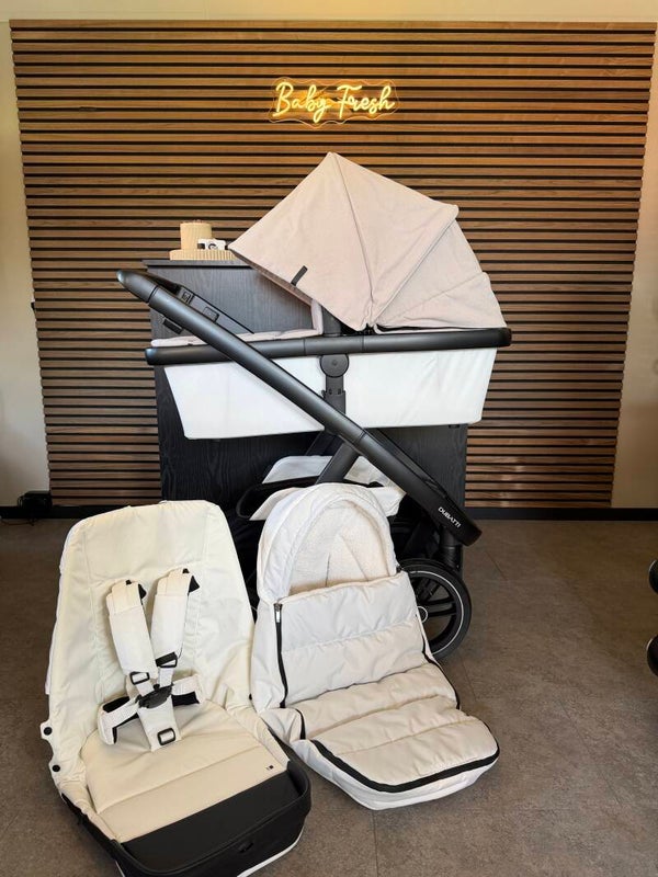 Dubatti Two • Frosted White/ Soft Taupe