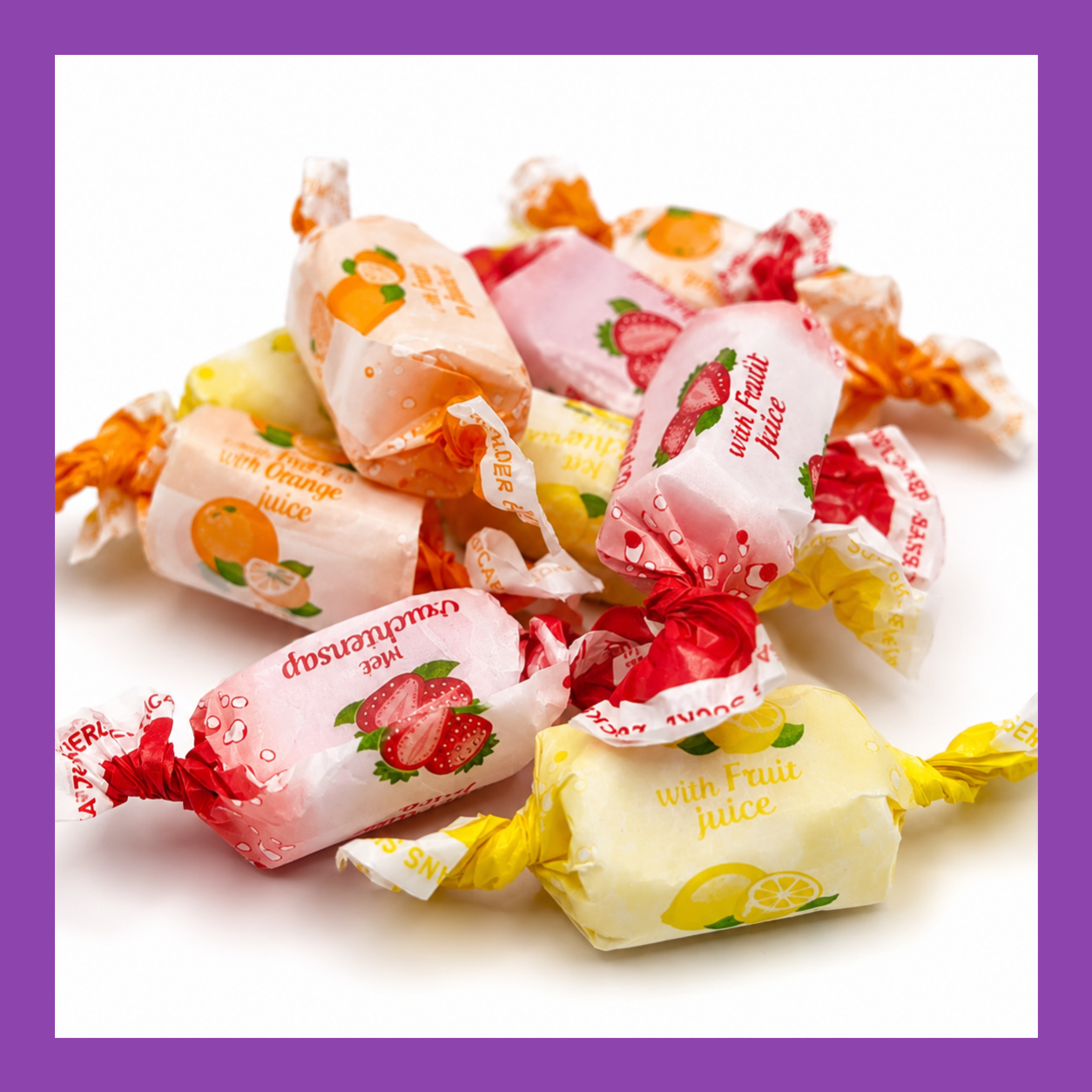 Suikervrije Fruit Toffees