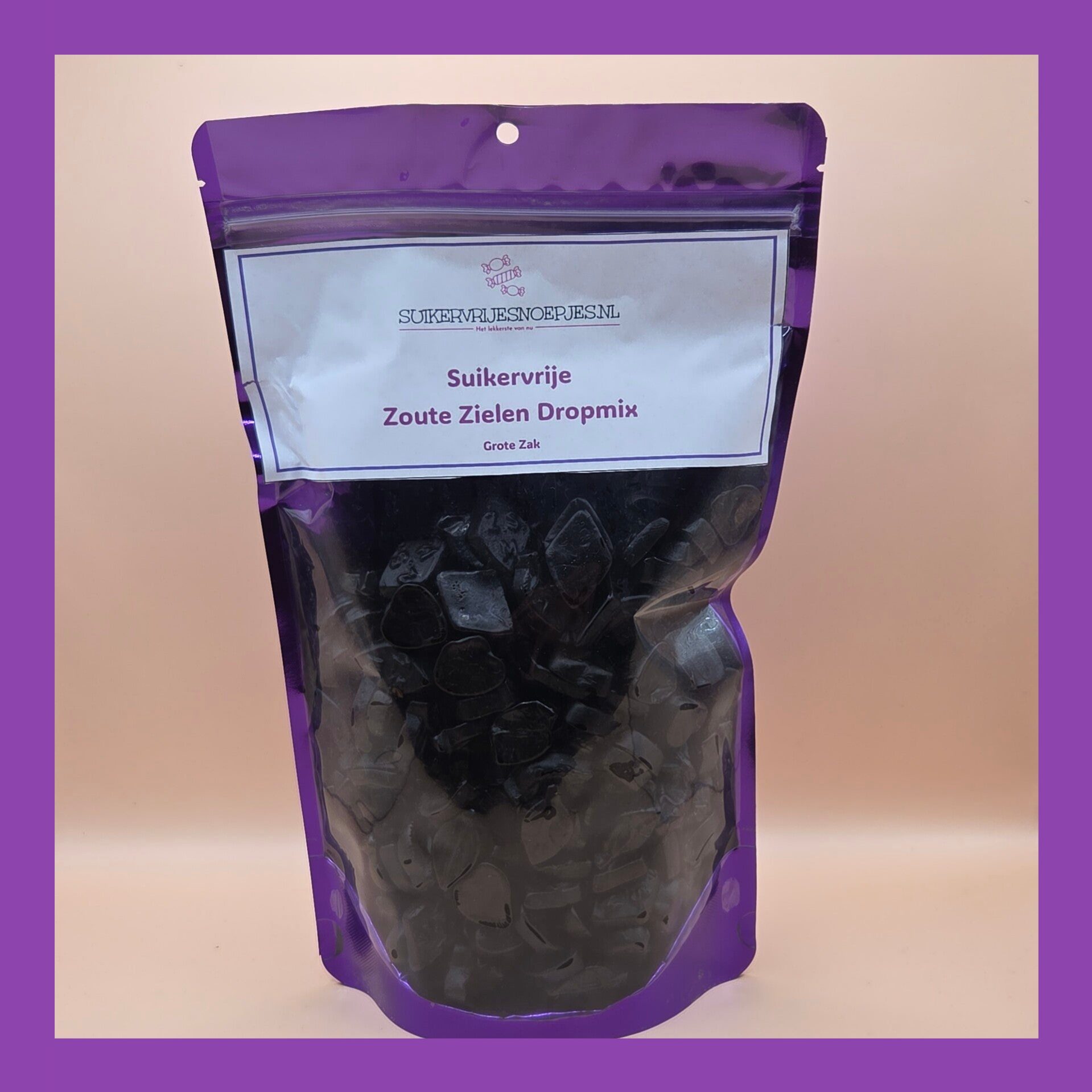 Suikervrije Zoute Zielen Dropmix