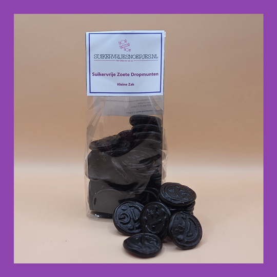 Suikervrije Zoete Dropmunten