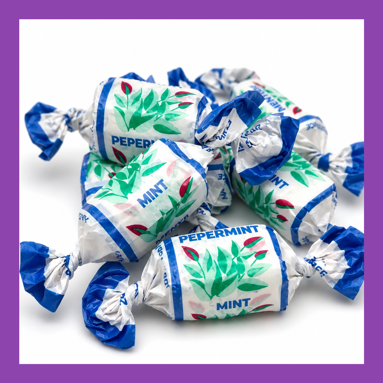 Suikervrije Mint Toffees
