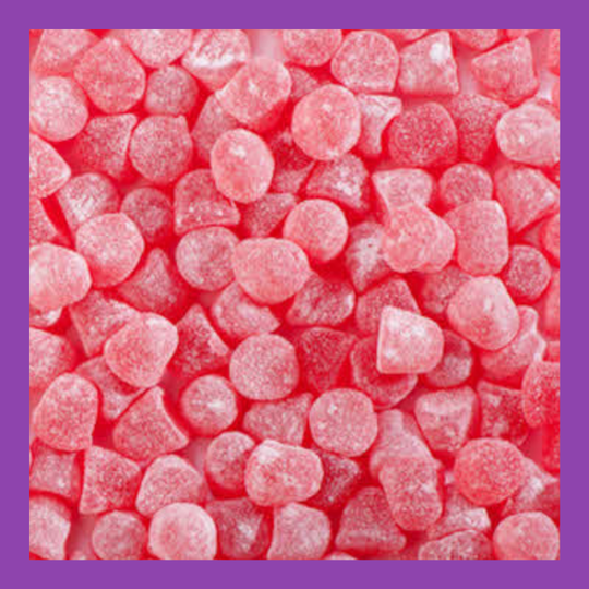 Suikervrije Frambozen Gum Drops