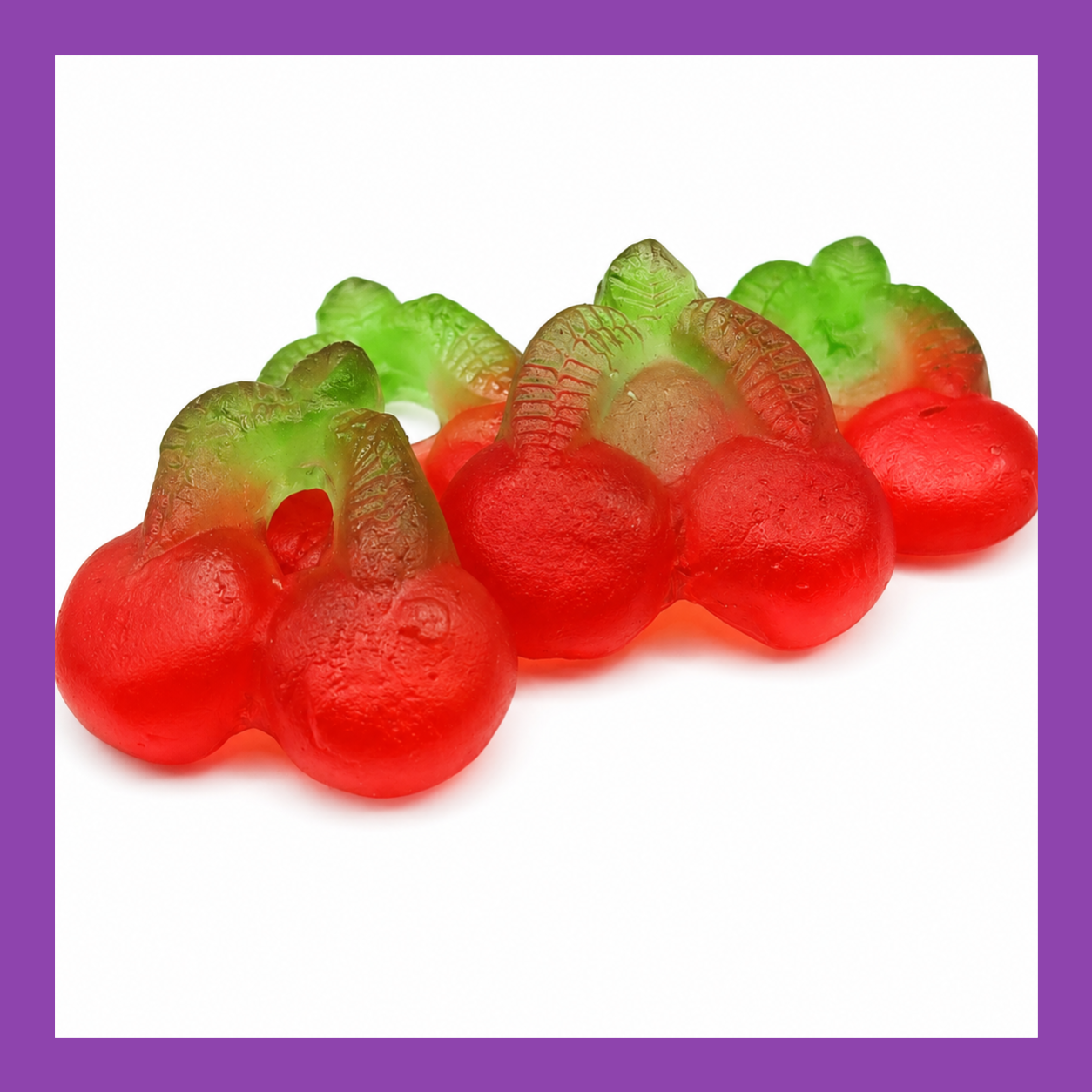 Suikervrije Kersen Gums