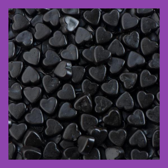 Suikervrije Zoute Drop Hartjes