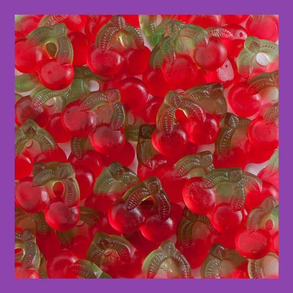 Suikervrije Kersen Gums