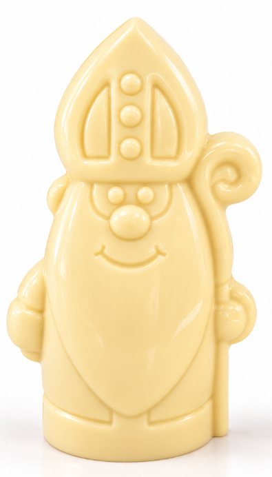 Holgoed Sint 20cm en Piet 16cm puur
