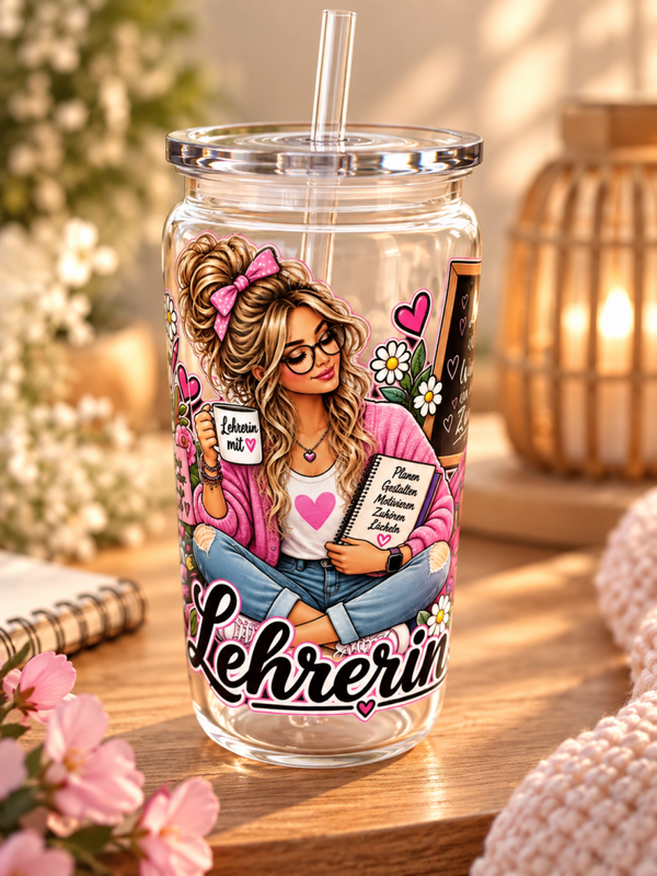 Trinkbecher- Lehrerin 2