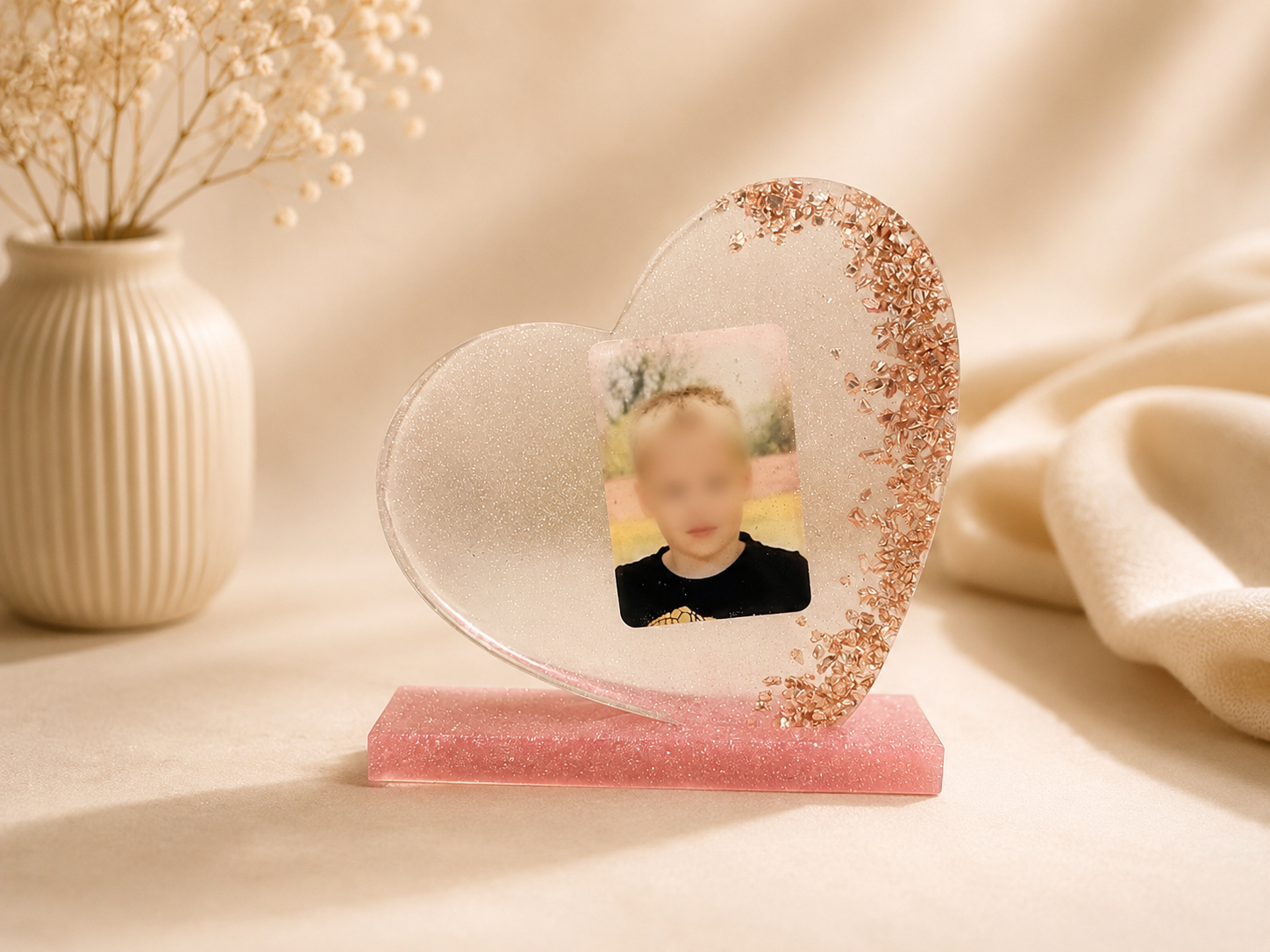 Kleine Herzen mit Ständer