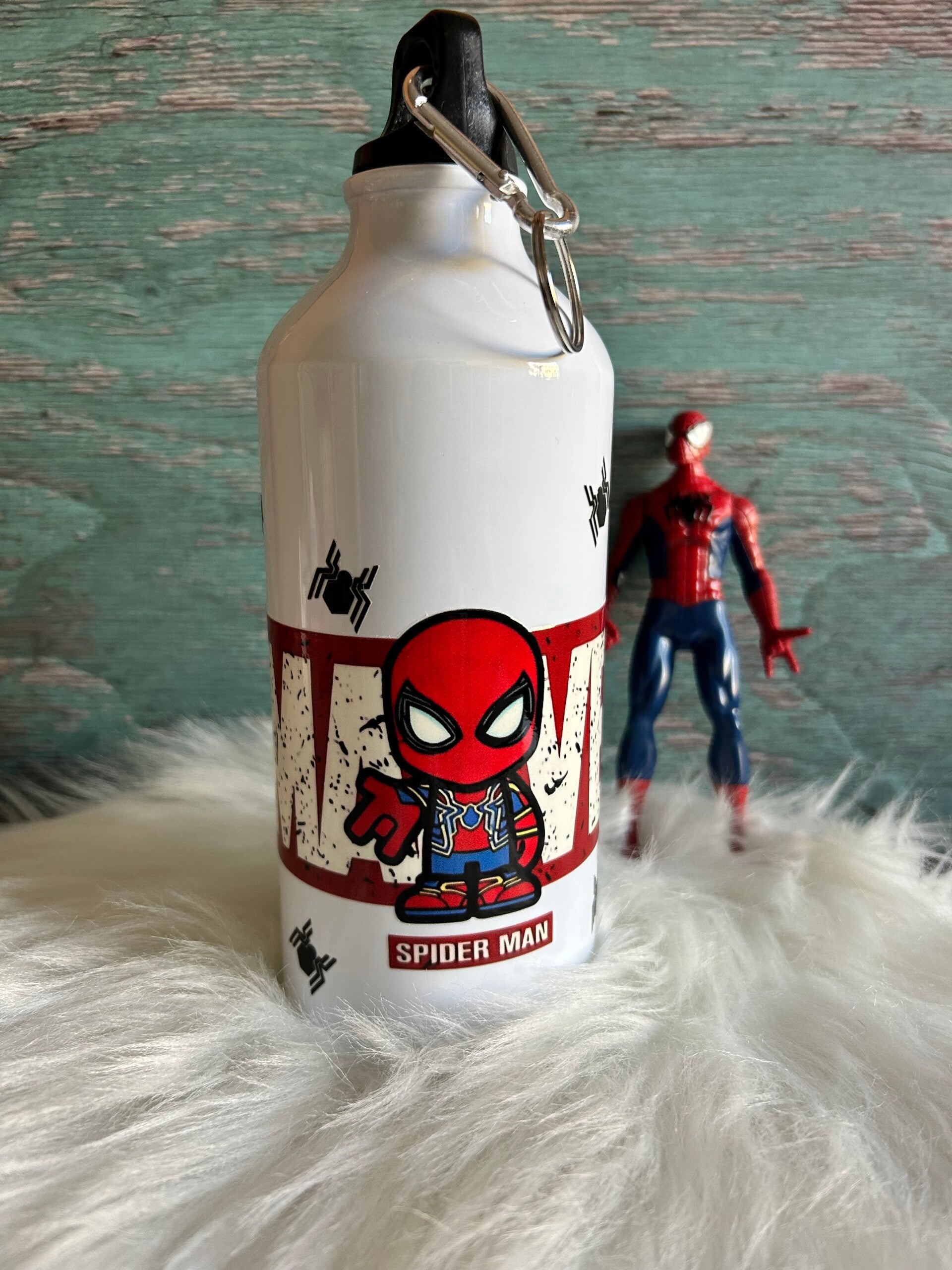 Alu -Trinkflasche Spiderman