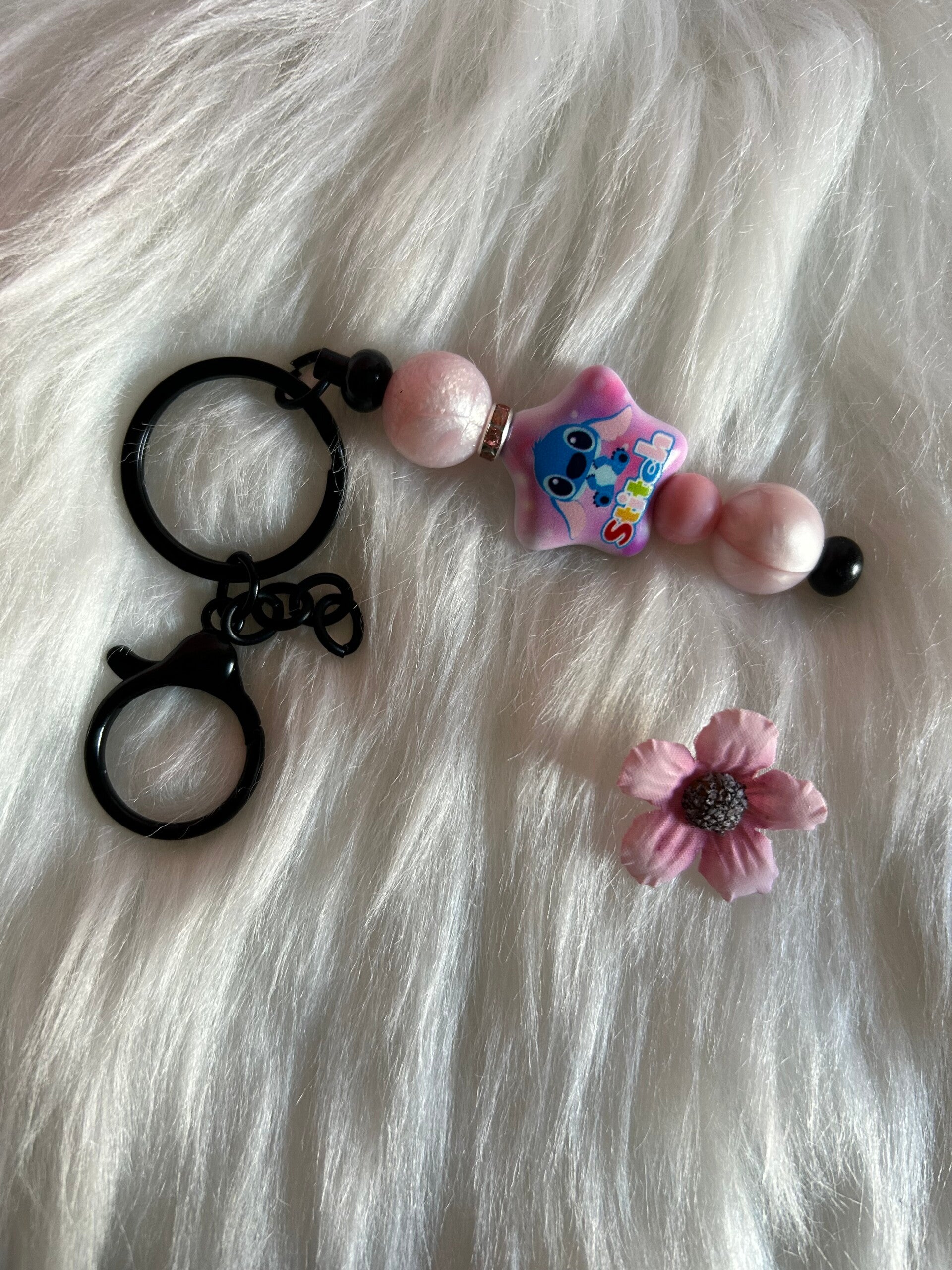 Schlüsselanhänger Stitch Stern